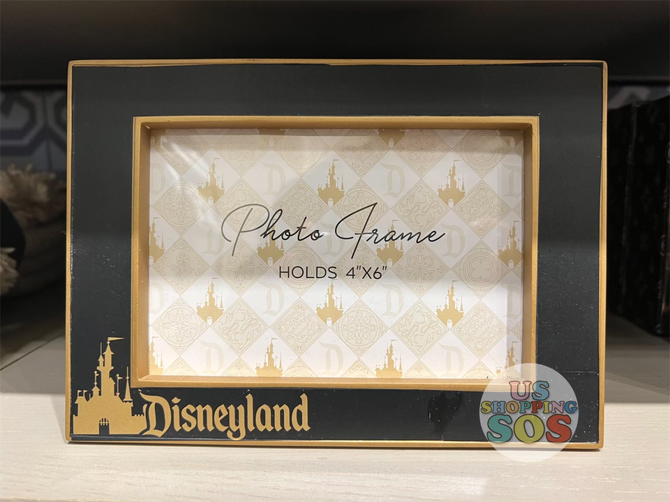 DLR - Golden Moment - Disneyland Photo Frame 4” x 6”