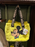DLR - Vintage Mickey Embroidered Sherpa Fluffy Tote Bag