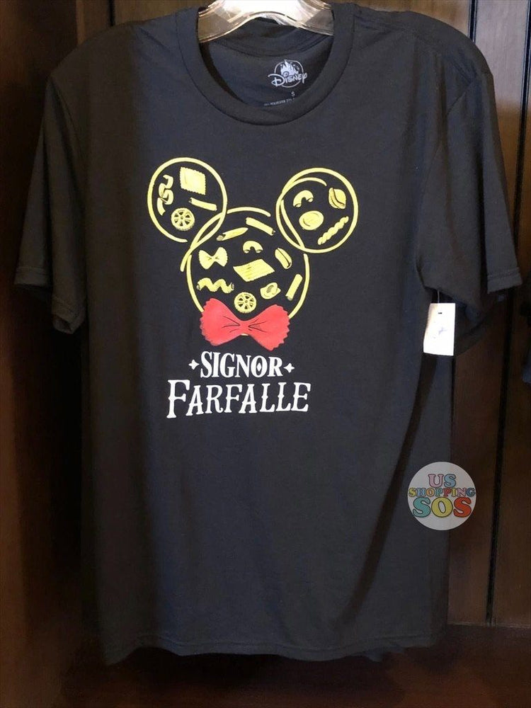 WDW - Epcot World Showcase Italy - Mickey Pasta Signora Farfalle T-shirt (Adult)