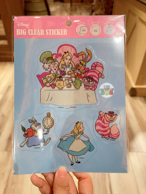 HKDL - Alice in the Wonderland Big Clear Sticker