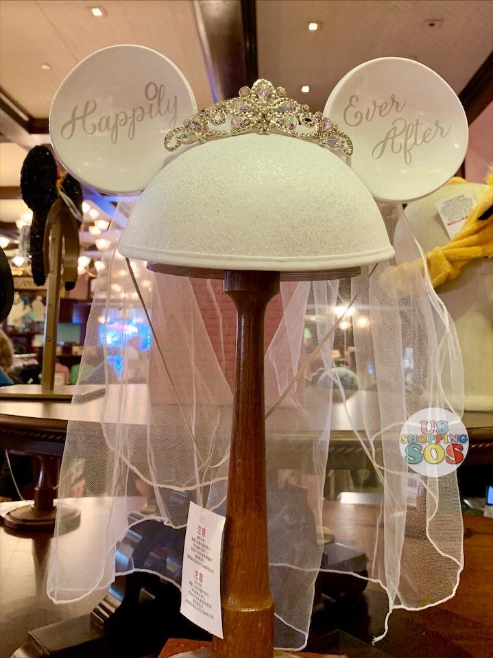 DLR - Happily Ever After Ear Hat - Minnie Bride