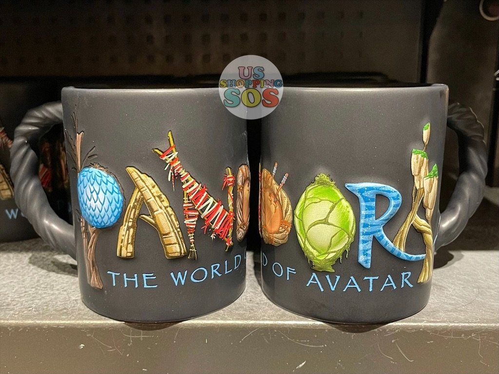 WDW Pandora The World of Avatar Letter Art Mug — USShoppingSOS