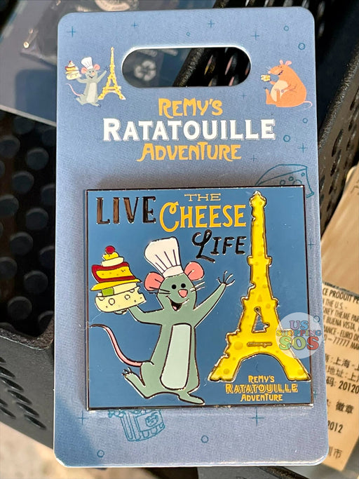 WDW - Epcot Remy’s Ratatouille Adventure - Remy Pin (Live the Cheese Life)