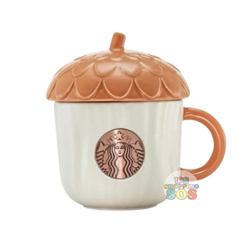 Starbucks China - Autumn Forest - 1. Acorn Logo Mug with Lid 360ml