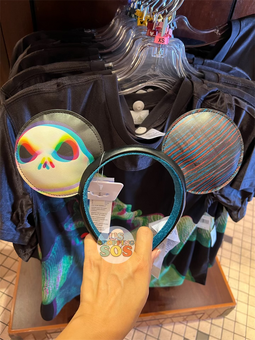 DLR - Tim Burton’s The Nightmare Before Christmas - Jack Skellington Limitation Leather Ears Headband