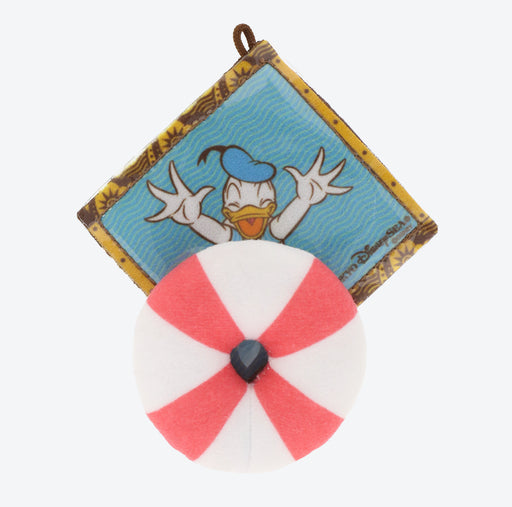 TDR - Donald Duck Ukiwa Bun (Shrimp) Shaped Plush Toy Magnet