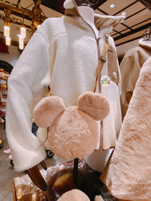 SHDL - Fluffy Mickey Mouse Brown Color Shoulder Bag