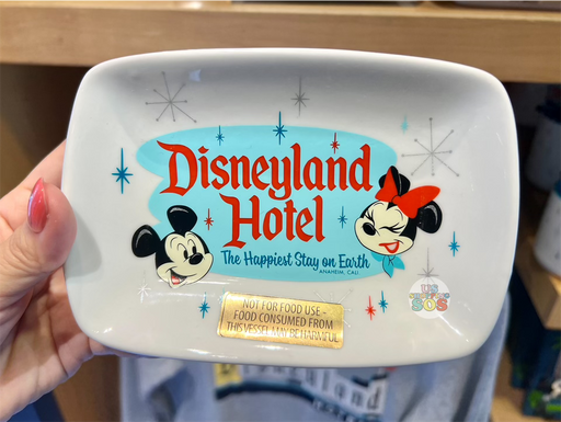DLR - Disneyland Hotel - Mickey & Minnie Trinket Tray