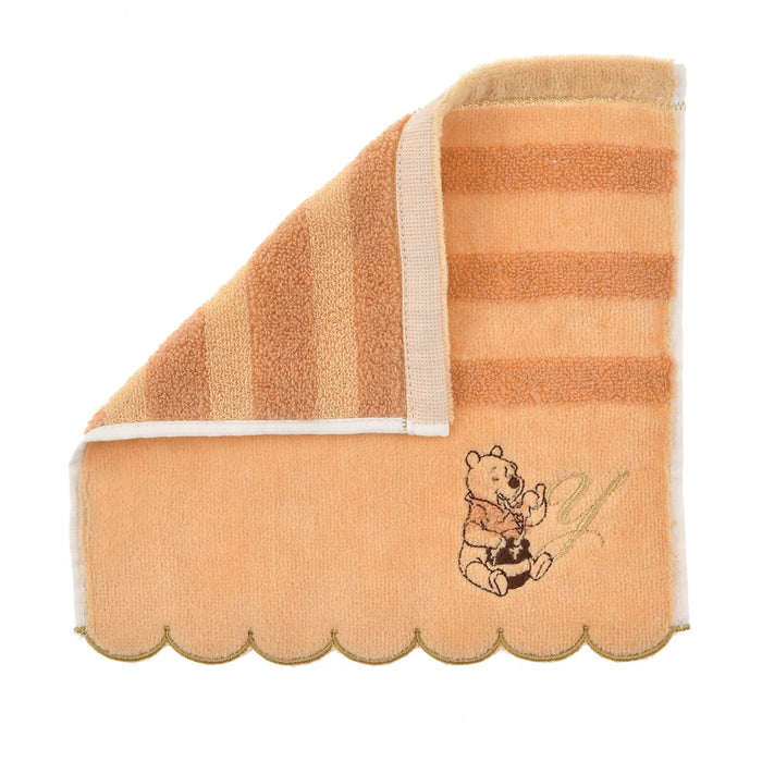 JDS - Winnie the Pooh "Y" Initial Mini Towel