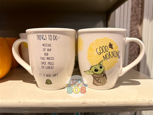 DLR - Disney Home - Star Wars Baby Yoda Good Morning Mug