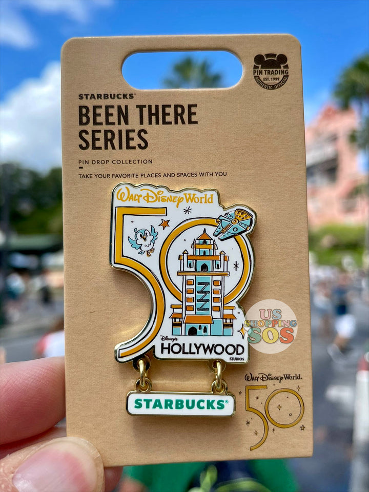 WDW - Walt Disney World 50 - Starbucks Been There Series Pin Drop Pin - Disney’s Hollywood Studio