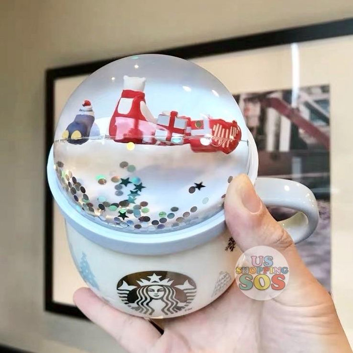 Starbucks China - Christmas Wave - 325ml Christmas Party Snow Globe Mug