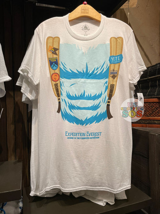 WDW - Expedition Everest T-shirt - Yeti Costume with Backpack (Adult)
