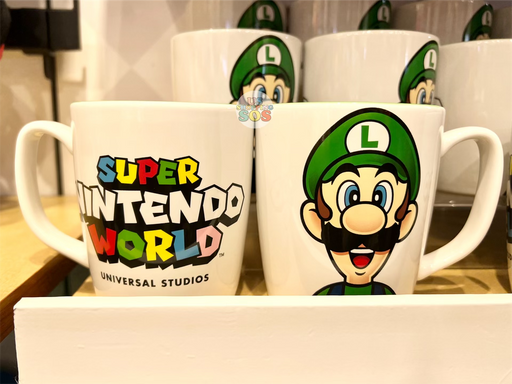 Universal Studios - Super Nintendo World - Luigi Big Face Ceramic Mug