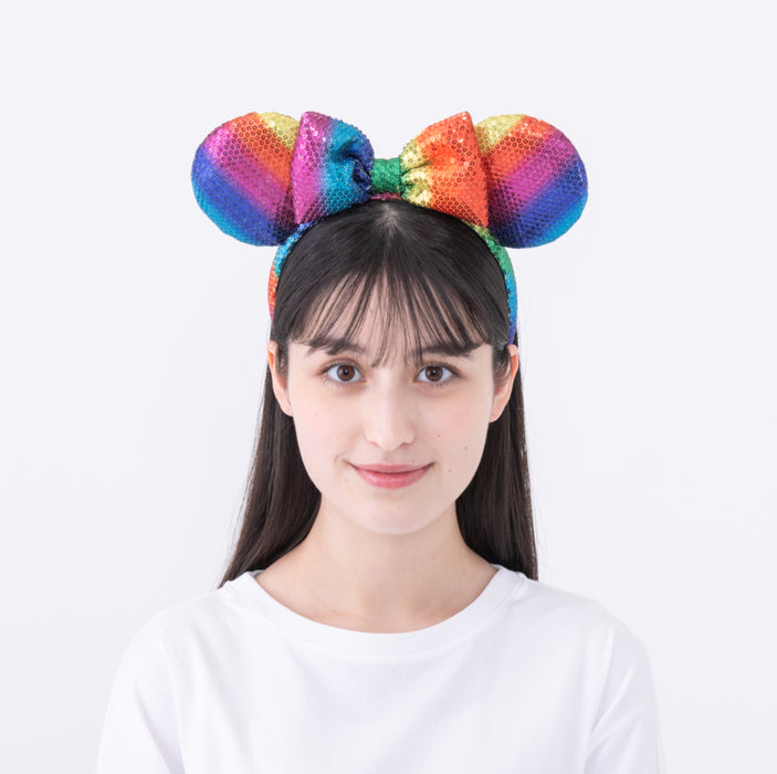 TDR - Dreaming in Color Collection x Minnie Mouse Sequin Ear Headband