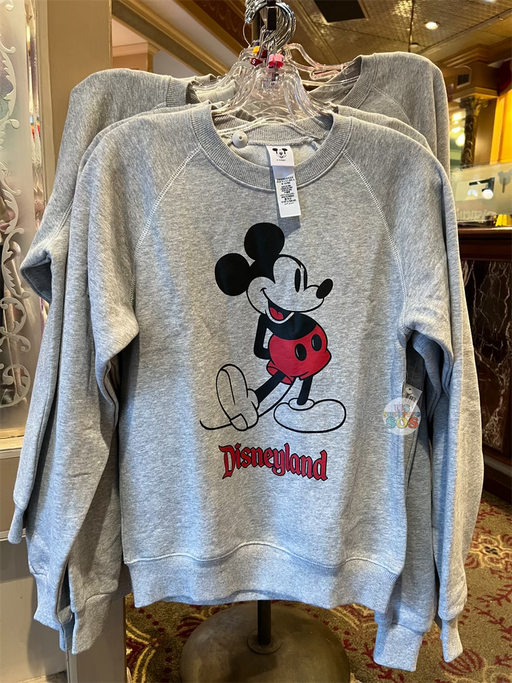 DLR - Classic Mickey “Disneyland” Pullover Grey (Adult)