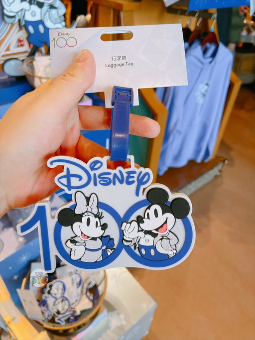 SHDL - Disney 100 x Mickey & Minnie Mouse Luggage Tag