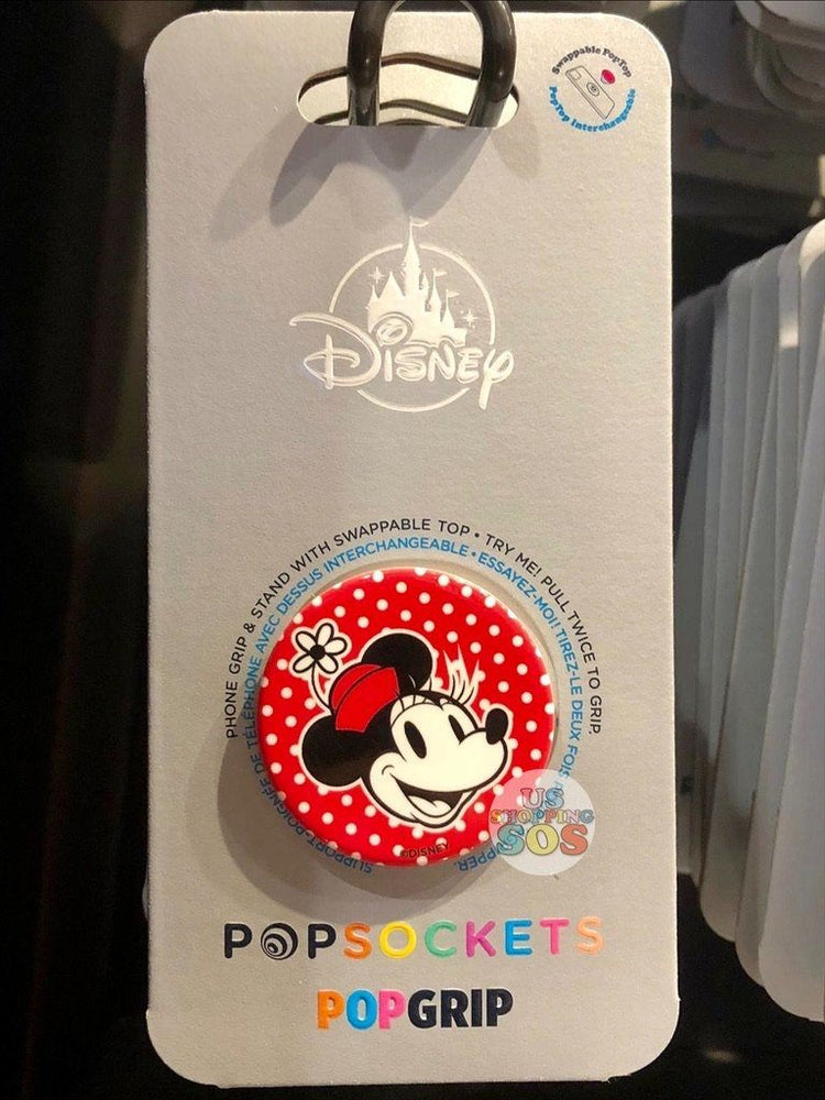 WDW - PopSockets PopGrip - Minnie Mouse Red & Polka Dot