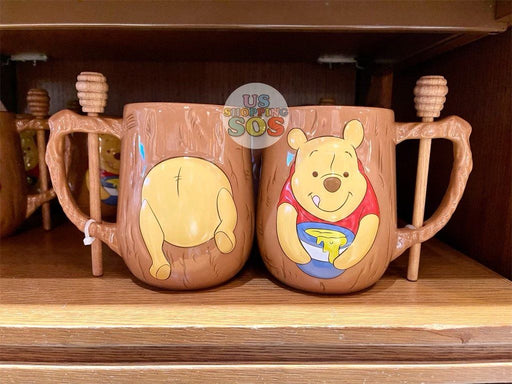 DLR - Winnie the Pooh Tree Hole Mug with Honeycomb Stir