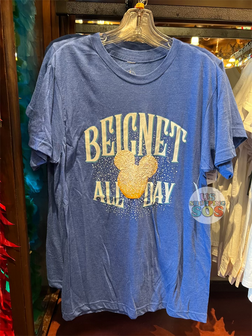 DLR - Beignet All Day Blue Graphic T-shirt (Adult)