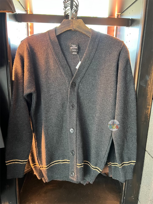 Harry Potter Women's Plus 3X Hufflepuff Checkered Cardigan Sweater