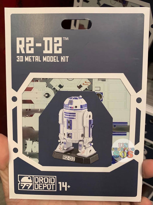 DLR - Star Wars Galaxy’s Edge Droid Depot 3D Metal Model Kit - R2-D2