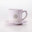 Starbucks China - Blooming Purple 2023 - 7. Floral Ceramic Mug & Saucer Set 365ml