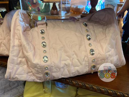DLR/WDW - Stoney Clover Lane Disney Princess Rhinestone Embroidery Duffle Bag