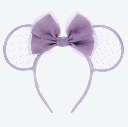 TDR - Minnie Mouse Polka Dot Lace Ear Headband (Purple)