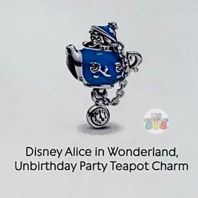 WDW - Alice in Wonderland x Pandora - Unbirthday Party Teapot Charm