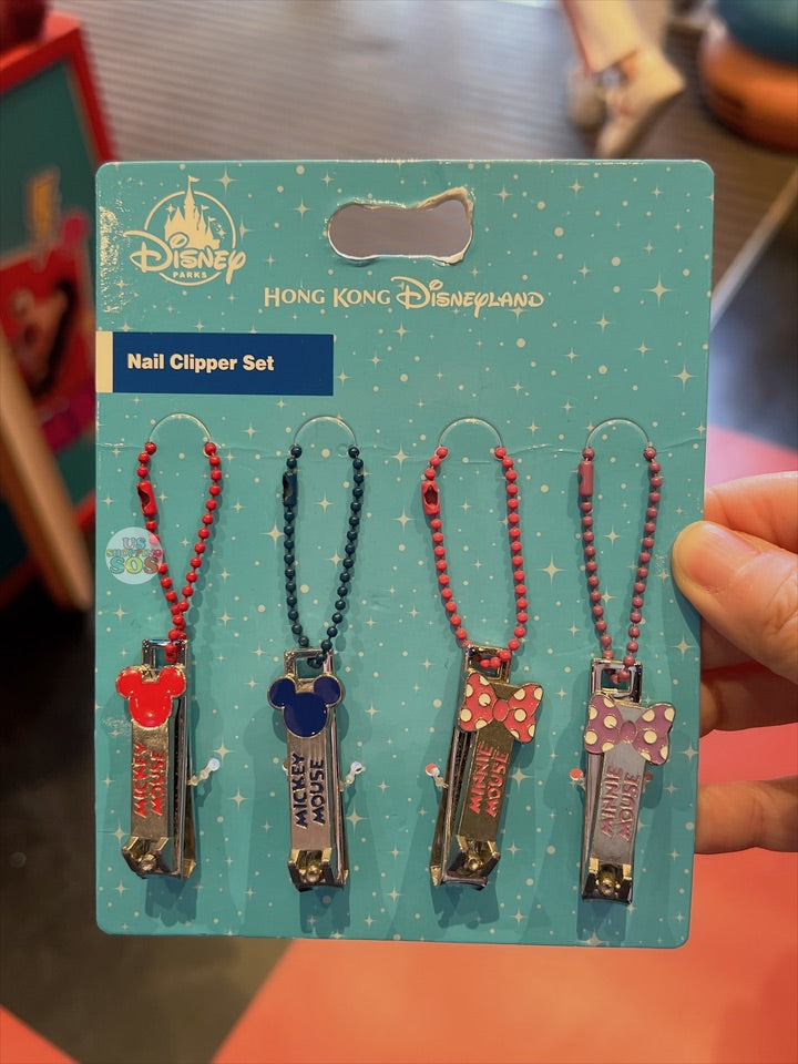 HKDL - Mickey & Minnie Mouse Nail Clipper Set