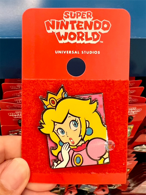 Universal Studios - Super Nintendo World - Princess Peach Character Pin