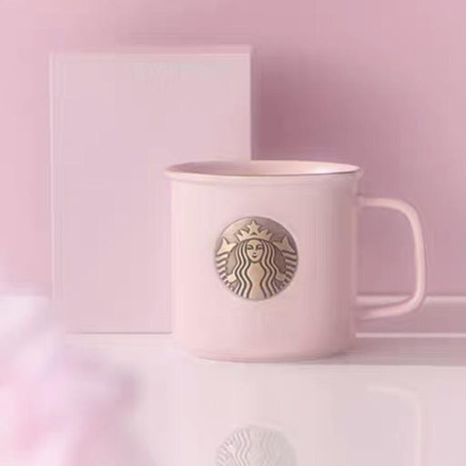 Starbucks China - Sakura 2021 - Pink Bronze Logo Mug 355ml