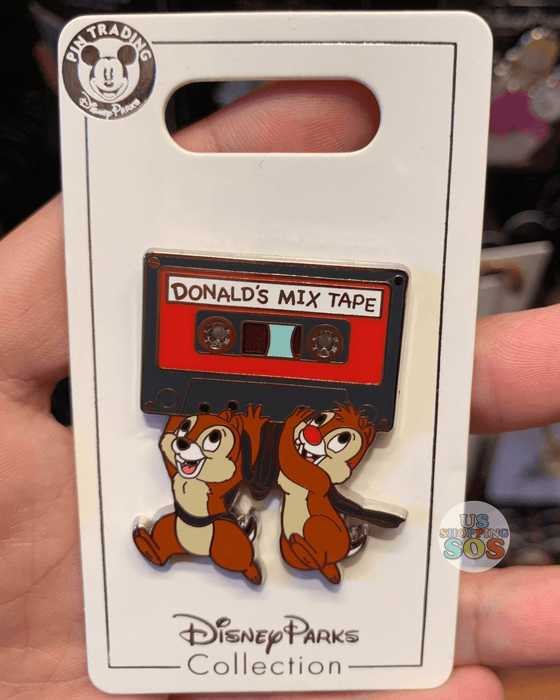 DLR - Chip & Dale Pin - Donald’s Mix Tape