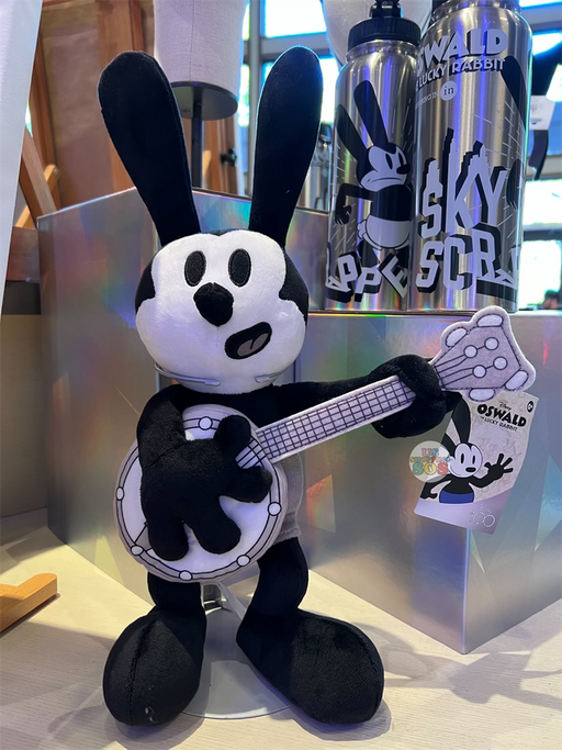 DLR - 100 years of Wonder - Oswald Playing Guitar Plush Toy