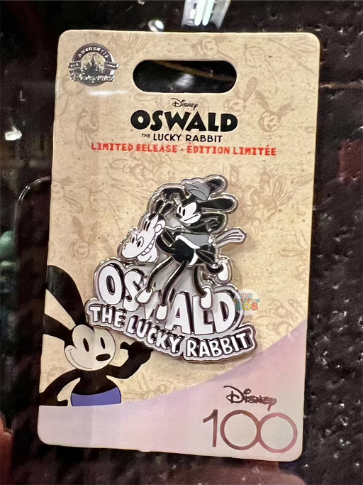 DLR - 100 years of Wonder - Oswald & the Mechanical Cow Limited Released Edition Pin