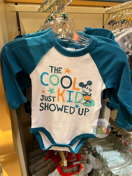 DLR - Baby Onesie (Infant & Toddler) - Mickey “The Cool Kid Just Showed Up”