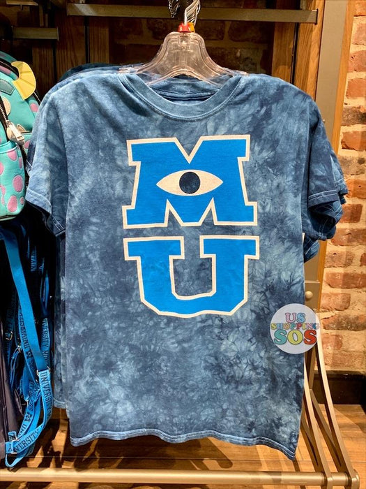 DLR - Monsters University “MU” Men T-shirt (Tie-Dye)