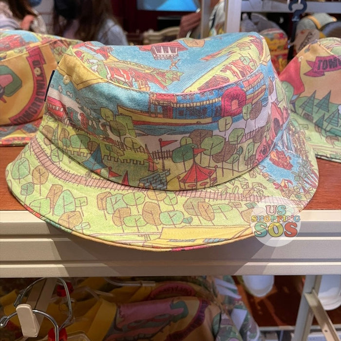 WDW - Walt Disney World 50 Vault - Spirit Jersey Mickey “Walt Disney World” Magic Kingdom Map Bucket Hat (Adult)