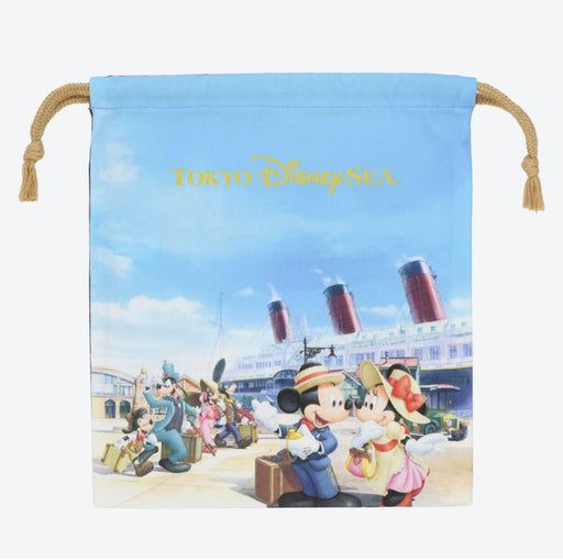 TDR - Mickey Mouse & Friends "Tokyo Disney Sea" Day & Night Drawstring Bag