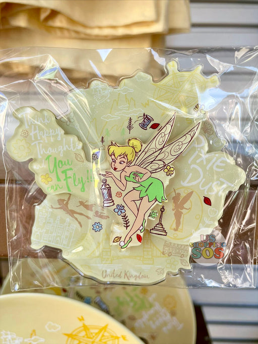 WDW - Epcot World Showcase United Kingdom - Tinker Bell “Think Happy Thoughts and You Can Fly” Magnet
