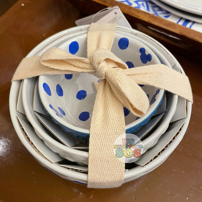 DLR - Disney Homestead Blue Waves - Bowl Set of 3