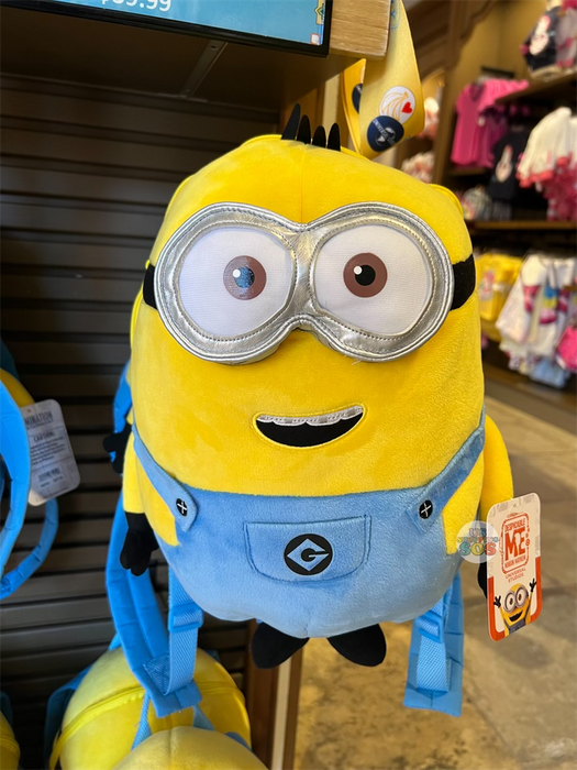 Despicable ME Minions Universal Studios Parks Plush Minion Otto with Braces  Backpack