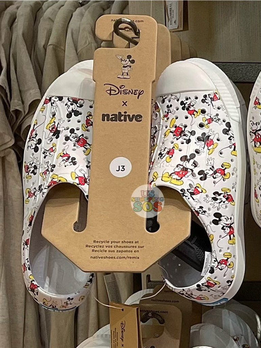 DLR - Native All-Over-Print Mickey Mouse Shoes (Youth)
