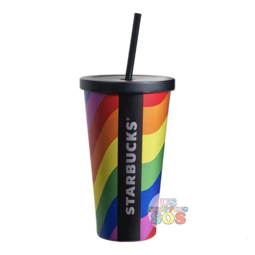Starbucks China - Valentine 2020 - Rainbow Stainless Steel Cold Cup (550ml)