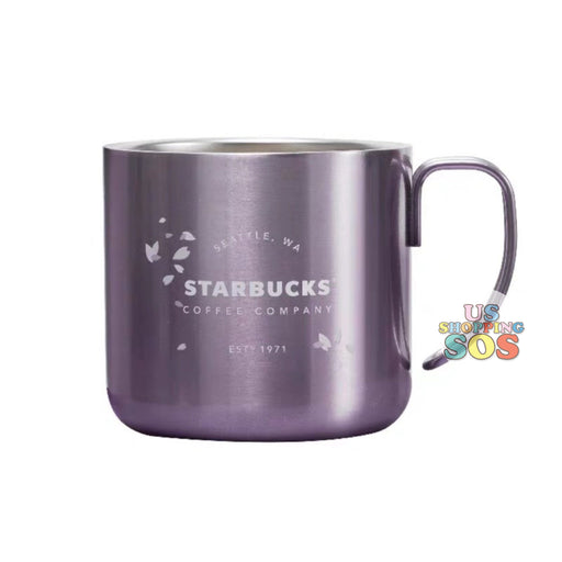 Starbucks China - Purple Sakura - 12oz Purple Classic Stainless Steel Cup