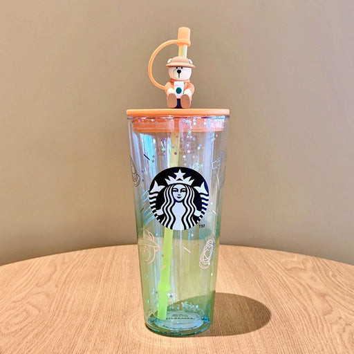 Starbucks Stainless Steel Straw Cup Stanley Water Sippy cup 591ml Grey  Tumbler