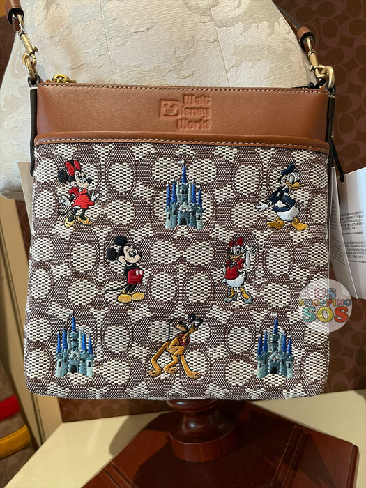 Mickey Mouse and Friends Kitt Messenger Crossbody Bag by COACH