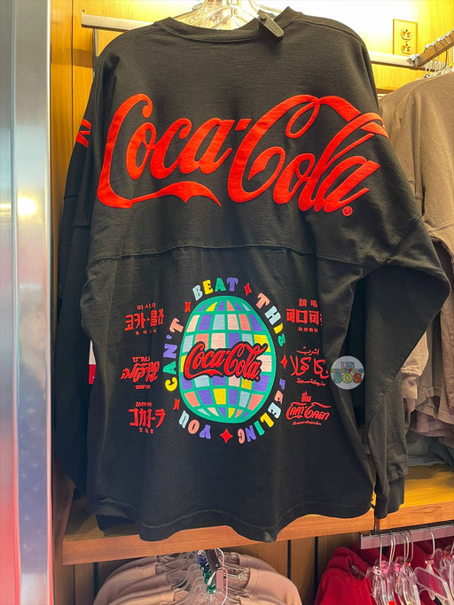 WDW - Spirit Jersey x Coca Cola - “You Can’t Beat This Feeling” Global in Black (Adult)