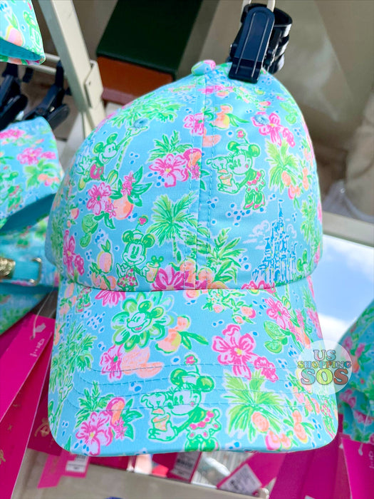 WDW - Disney x Lilly Pulitzer - Mickey & Minnie Mouse Baseball Cap For Adult